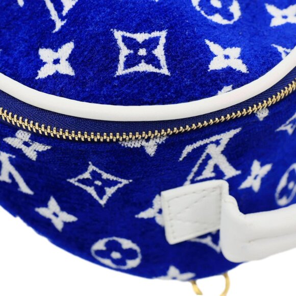 Louis Vuitton  Palm Spring Mini Velvet Backpack Blue main image 8